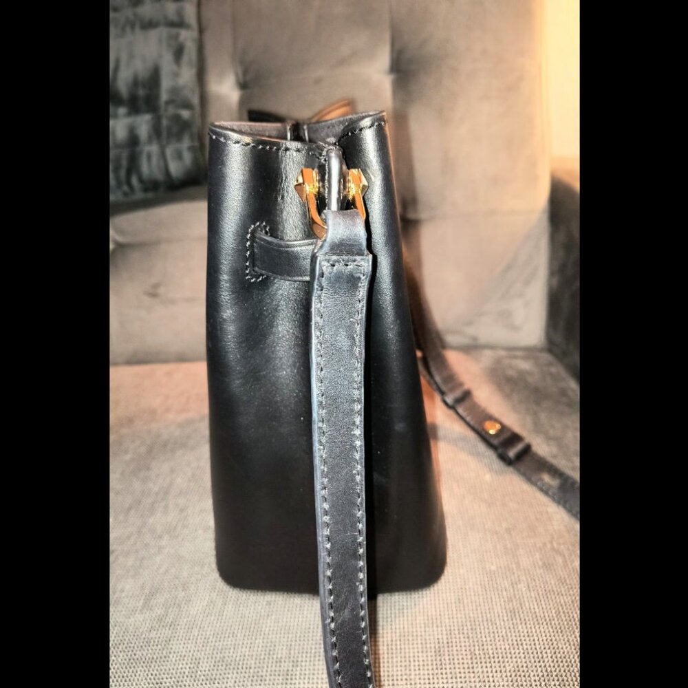 NWT Michael Kors Black Hamilton Legacy Medium Messenger/Crossbody Purse - Picture 7 of 12